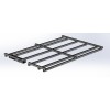Grille ouvrante anti-chute 16x16 1200 joules - Montée en usine