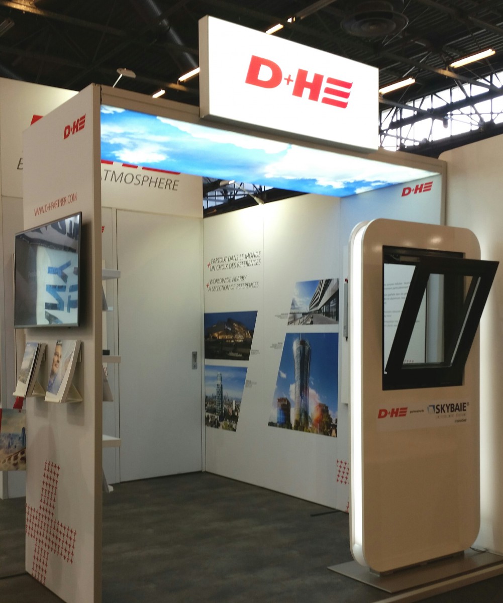 SKYDÔME présent à BATIMAT sur le stand de D+H