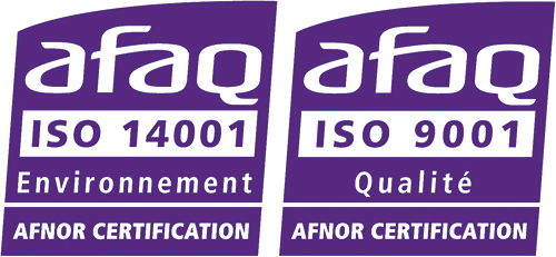 Certification qualité ISO 14001 et ISO 9001